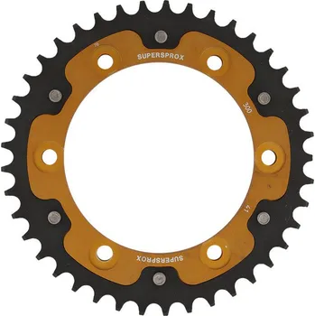 Řetězová sada pro motocykl Řetězová rozeta SUPERSPROX STEALTH RST-300:41-GLD zlatá 41 zubů, 525