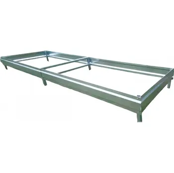 Vyvýšený záhon WEIS-A Vyvýšený záhon 103 x 391 cm pozinkovaná ocel