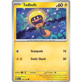 Karetní hra Tadbulb 078/193 - Paldea Evolved Typ karty: Non-Holo