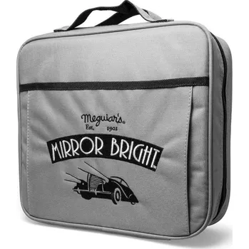 Meguiars Mirror Bright Bag - taška na autokosmetiku s motivem řady Mirror Bright, 31 cm x 29 cm x 9 cm