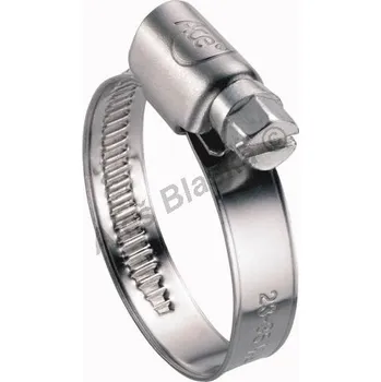 hadicová spona Hadicová spona šroubovací celonerezová W4 (nerez, INOX objímka, sponka na hadici) - 70-90mm 9020