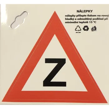 Samolepicí dekorace na vozidlo Samolepka papírová Začátečník