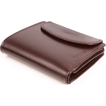 Kabelka Originální peněženka VOOC z pravé kůže; hnědá SKL