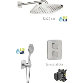 Sprchový set #N/A Sprchový set INFINITY N2 KARTÁČOVANÝ NIKL