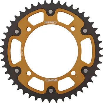 Řetězová sada pro motocykl Řetězová rozeta SUPERSPROX STEALTH RST-857:46-GLD zlatá 46 zubů, 520