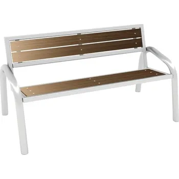 Zahradní lavice Lavička Sapekor WPC hnědá