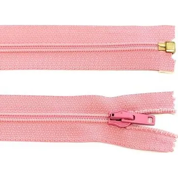 Zip Zip plastový spirálový dělitelný 6 mm délka 70 cm barva 6 světle růžová