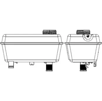 Motor automobilu Vyrovnávací nádoba, chladivo MAHLE CRT 27 000S