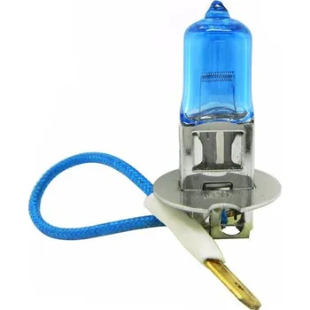 Autožárovka Halogenová žárovka s paticí H3, 55W, 12V - Bílá 5500K