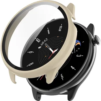 Příslušenství k chytrým hodinkám Ochranný kryt pro Amazfit GTR Mini - Béžový