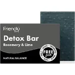 Friendly Soap přírodní mýdlo detoxikační rozmarýn a limeta, 95g