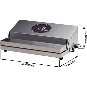 Vakuovačka G.Gastro Vakuová svářečka - 28L/min