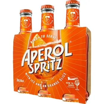 Míchaný nápoj Aperol Spritz Ready to Serve 3x 200 ml