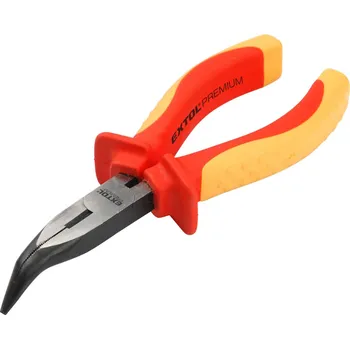 Kleště Extol premium Kleště půlkulaté zahnuté elektrikářské, 160mm, 1000V