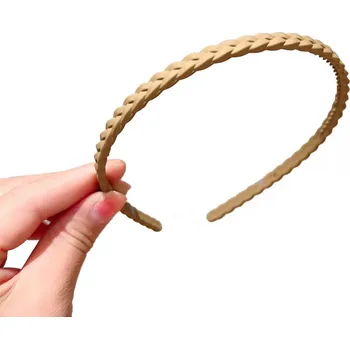 Čelenka Čelenka, JEDNOBAREVNÁ, béžová, 12 cm, 1 kus