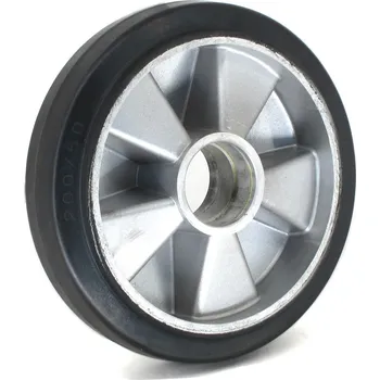 Pojezdové kolečko Feba Kolo 200x50, hliník-guma