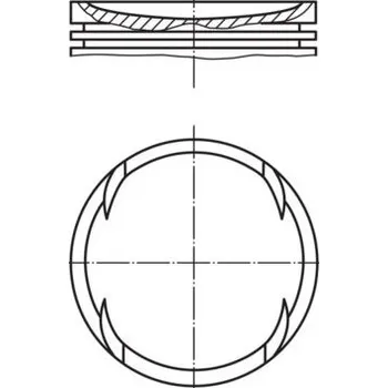 Píst motoru Píst MAHLE 030 64 01