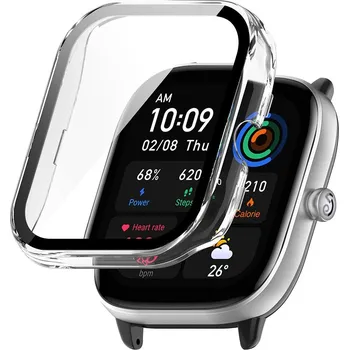 Příslušenství k chytrým hodinkám Ochranný kryt pro Amazfit GTS 4 Mini - Transparentní