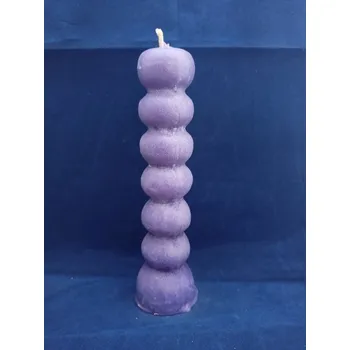 Svíčka Svíčka figurální Sedmidenní fialová