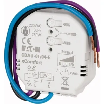 Centrální jednotka pro chytrou domácnost RF SMART stmívací aktor s měřením spotřeby | CDAU-01/04-E