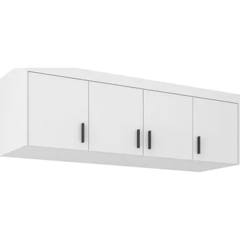 Šatní skříň Nádstavec ke skříni ELINA 4D bílá