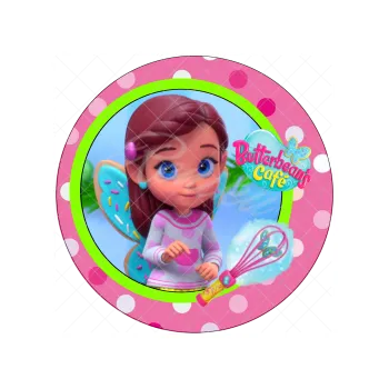 Jedlá dekorace na dort FAZOLČINA KAVÁRNA duha, VARIANTA Jedlý papír 1583