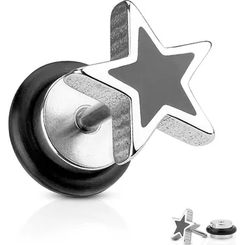 Piercing Falešný piercing - hvězda