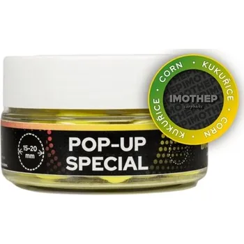Boilies Imothep carpbaits Pop-up special - kukuřice 16mm 50g