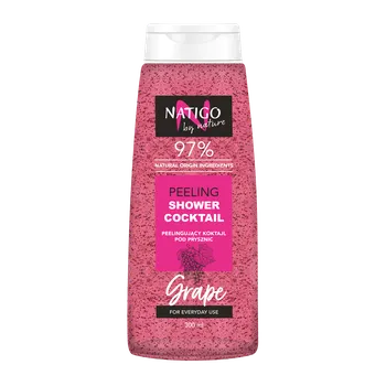 Sprchový gel Natigo By Nature Grape peelingový sprchový gel hroznové víno, 300 ml