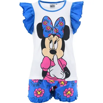 Dívčí pyžamo Dívčí souprava DISNEY MINNIE ICON modrá Velikost: 128