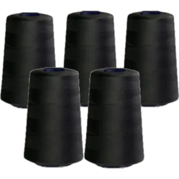 Nit Sada nití PES OVERLOCK TOXO - černá (5x5000Y)