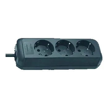 Prodlužovací kabel Hořící židle Stckine Bete Eco-Line, Triple Black 1,5 m