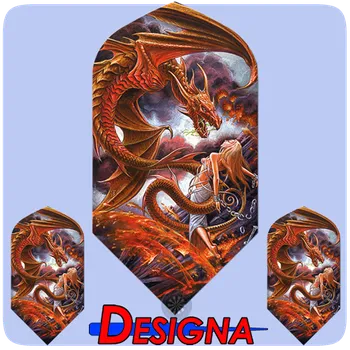 Příslušenství pro šipky Letky designa alchemy f2482 úzké