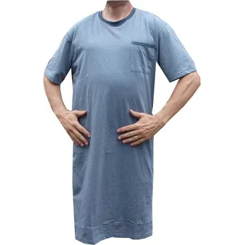 Pánská noční košile xcena Pánské noční košile šedé Velikost: XXXXL