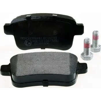 Brzdová destička Sada brzdových destiček, kotoučová brzda DENCKERMANN B111020