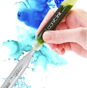 Doplnění inkoustu do lihové fixy COPIC Classic Doplnění inkoustu: s výměnou hrotů za nové