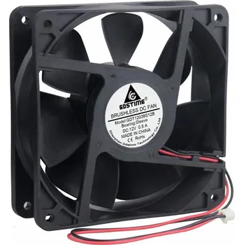 Počítačové chlazení Ventilátor 120x120x38mm, 12V DC, XH2.54 - 2pin