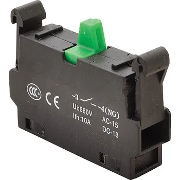 tlačítko Tracon NYG3-CE1 Kontaktní blok k sérii NYG(K)3, NO 1×NO, 5A/230V AC-15, 1A/230V DC-13 (Tracon NYG3-CE1)