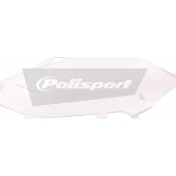 Boční číslové tabulky POLISPORT (pár) bílá 8416100001