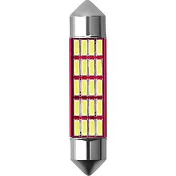 Autožárovka LED 20x 4014 SMD 360° SUFIT - 41mm, bílá