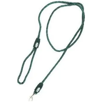 Vodítko pro psa Vodítko BUSTER Reflective lanové 180cm/13mm zelené