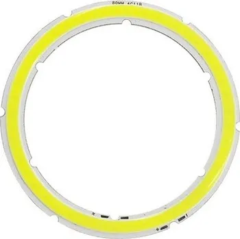 LED páska COB LED Dioda ⌀80mm, 8W, Bílá
