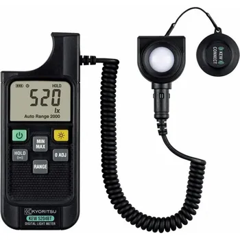 Luxmetr Kyoritsu KEW 5204 BT - Digitální průmyslový luxmetr s Bluetooth