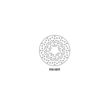 Brzdový kotouč Brzdový kotouč GOLDFREN 910-501F přední 220 mm