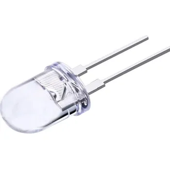 Dioda LED Dioda 10mm, Červená, 0.5W