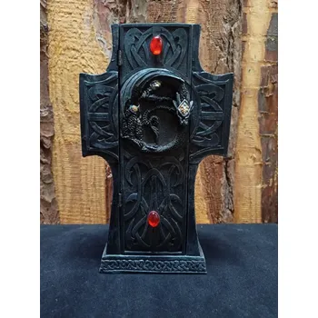 Úložný box Box Keltský kříž s drakem