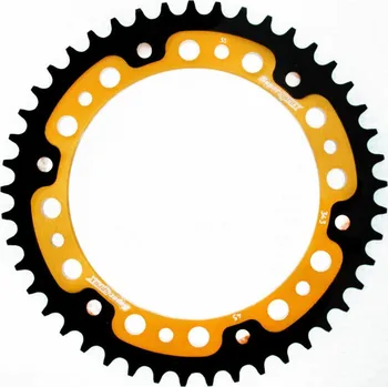 Řetězová sada pro motocykl Řetězová rozeta SUPERSPROX STEALTH RST-343:45-GLD zlatá