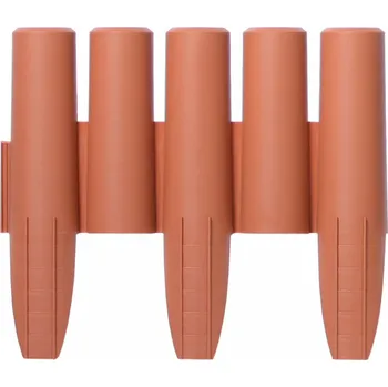 Zahradní obrubník Prosperplast Palisáda zahradní 270 cm - barva: terakota