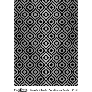 Nášivka Transferový obrázek na textil - stříbrné kapky -