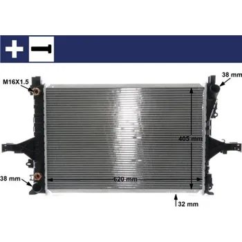 Chladič motoru Chladič, chlazení motoru MAHLE CR 1547 000S